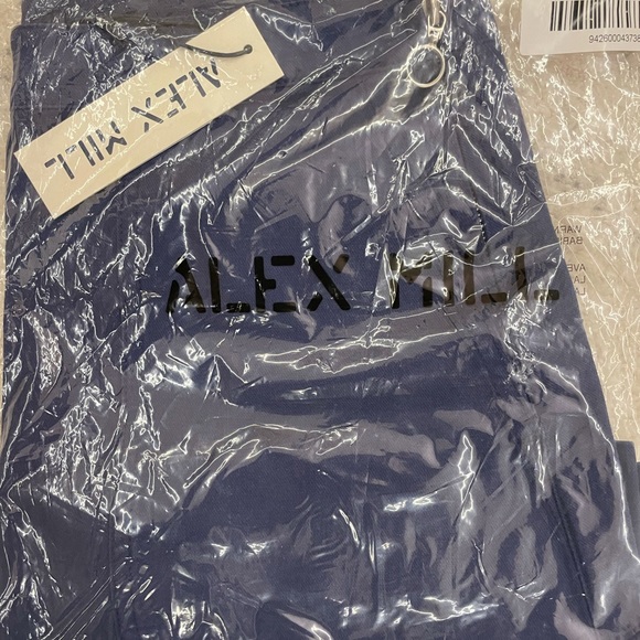 Alex Mill Twill Mini Skirt In Navy Blue - Picture 5 of 7